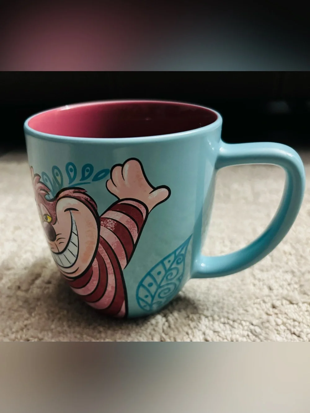 Disney Store Cheshire Cat Portrait Mug